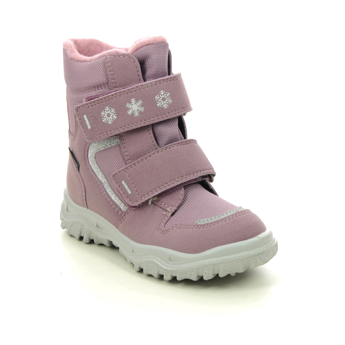 Superfit Husky  Inf Gtx Pink Leather Kids Toddler Girls Boots 1000045-8510 In Size 23 In Plain Pink Leather For kids