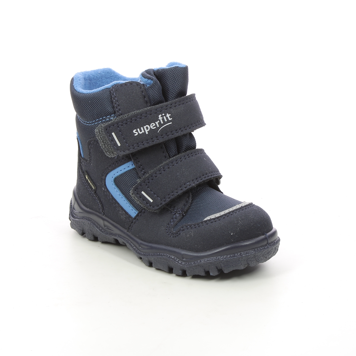 Superfit Husky Inf Gtx Navy Kids Toddler Boys Boots 1000047-8000 In Size 23 In Plain Navy