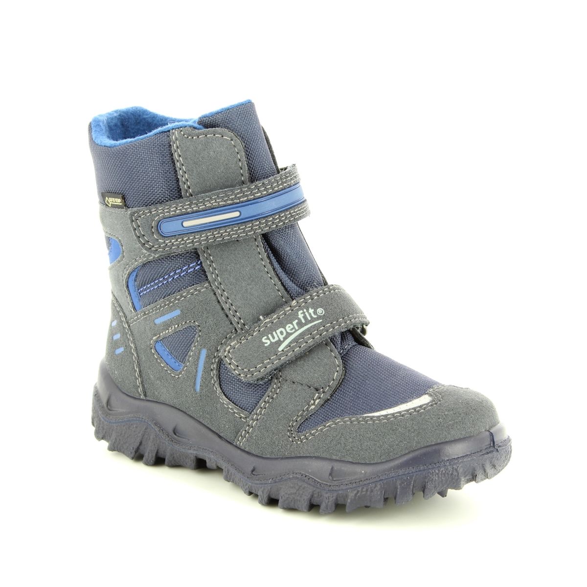 Superfit Husky Jnr Gore Navy Kids Boys Boots 09080-80 In Size 37 In Plain Navy For kids