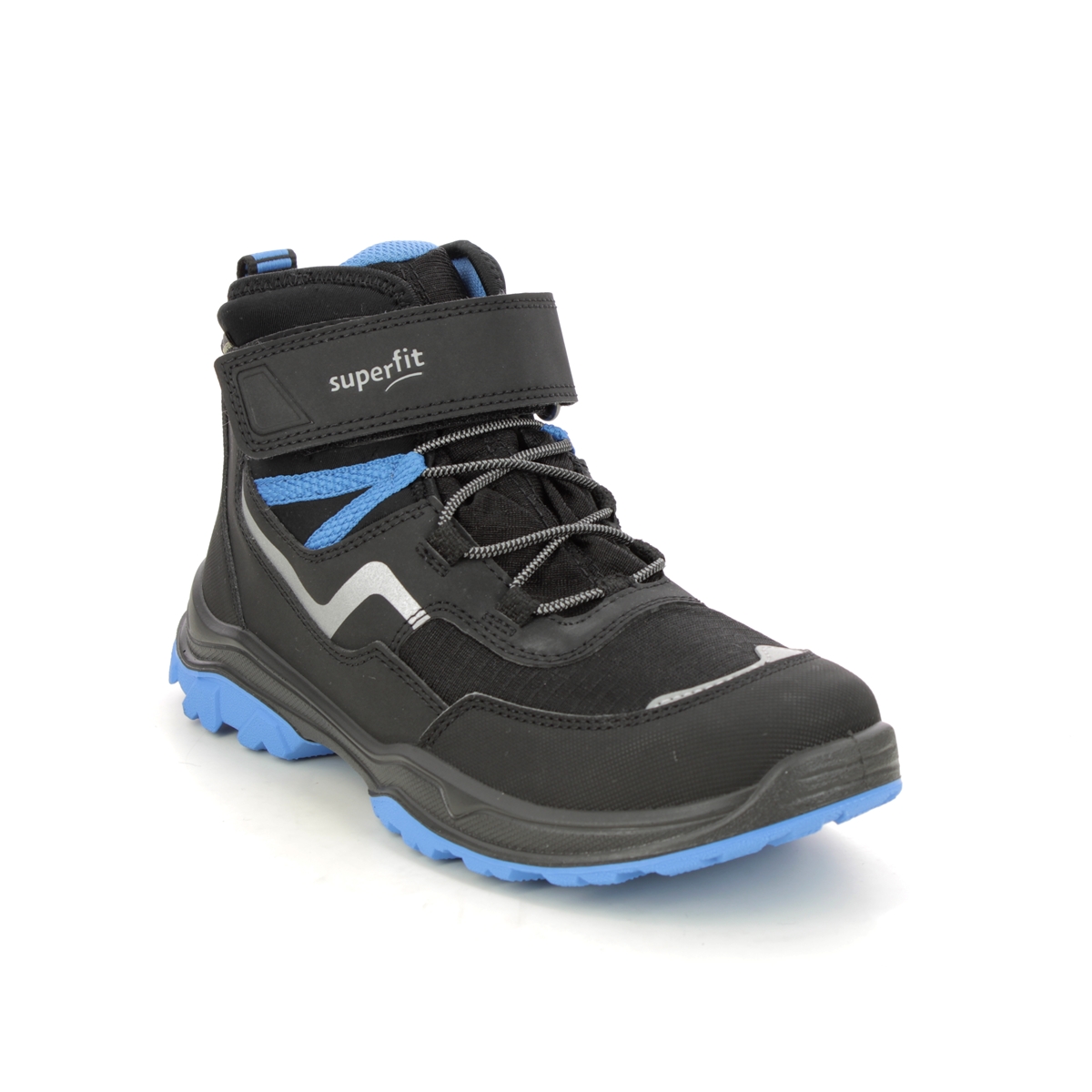 Superfit Jupiter Bungee Gtx Black Kids boys boots 1000074-0010 in a Plain Man-made in Size 37