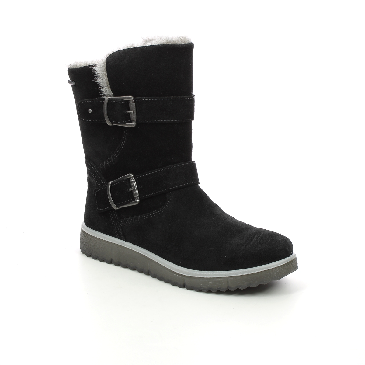 Superfit Lora Gtx 0800484-0200 Black Suede boots