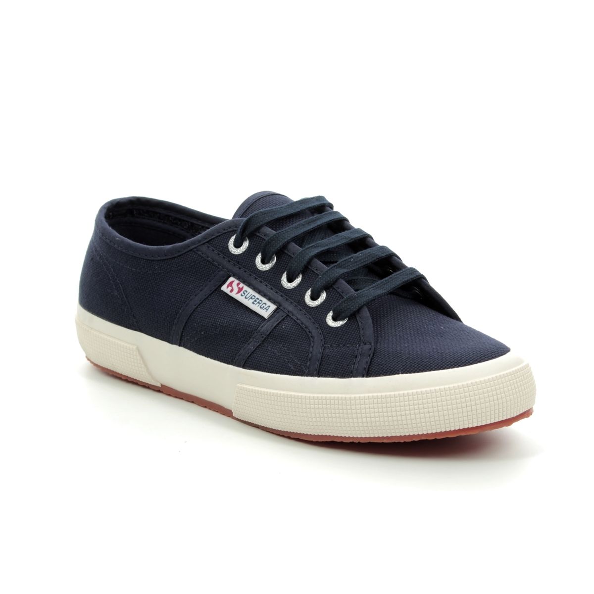 Superga Cotu Navy Womens trainers S000010-933 in a Plain  in Size 36