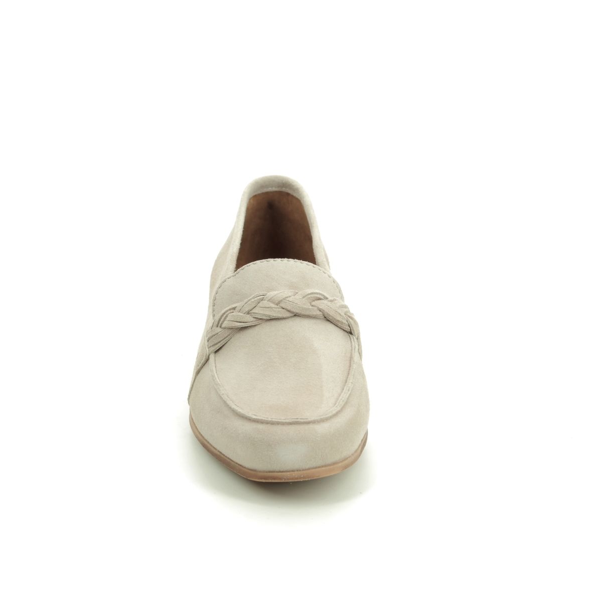 Tamaris Edany 24228-24-341 Taupe suede loafers