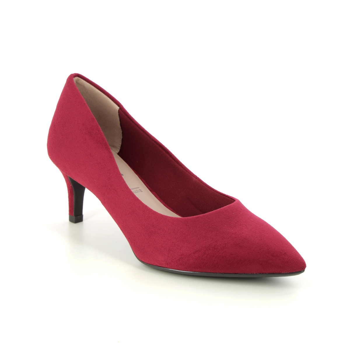 Tamaris Fatsa Red Womens Court Shoes 22413-41-559 In Size 39 In Plain Red