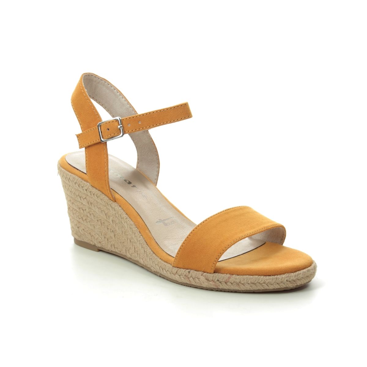 Tamaris Livia 91 28300-24-684 Yellow Wedge Sandals