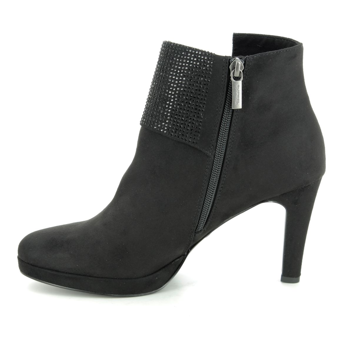 Tamaris Lucinda 25383-23-043 Black gold ankle boots