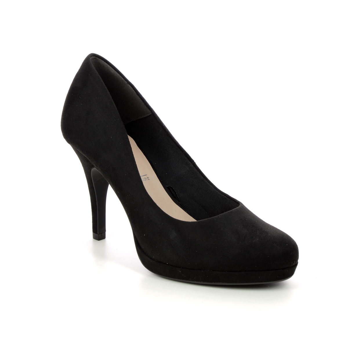 Tamaris Lycoris Black Womens High Heels 22447-41-004 In Size 37 In Plain Black