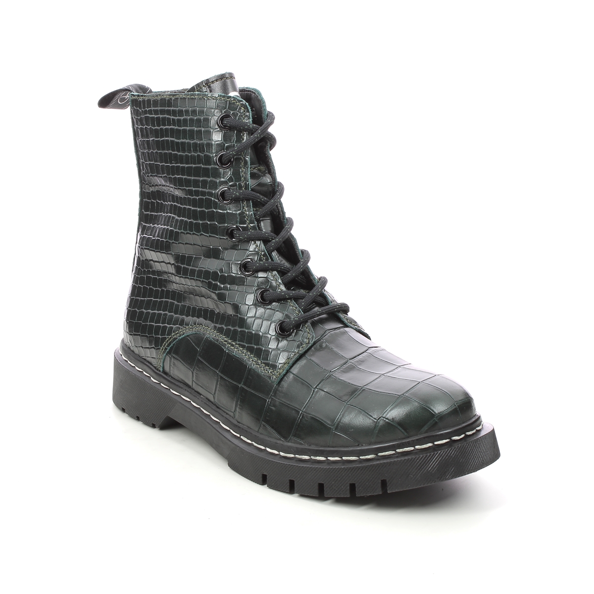 Tamaris 25865-27-725 Olive croc Boots
