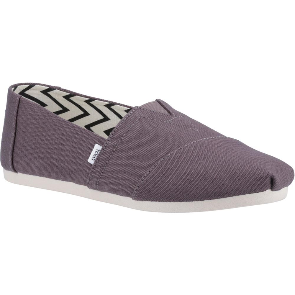 Toms Alpargata Ash Mens Slip-on Shoes 10017664 in a Plain  in Size 7