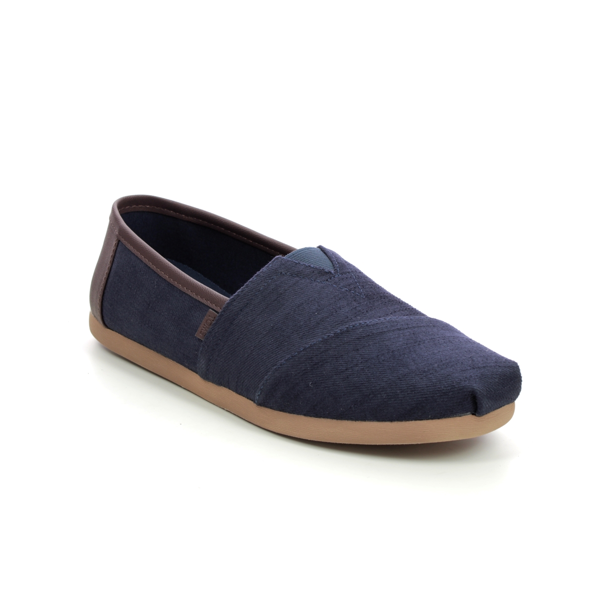 Toms Alpargata Classic 10017681- Navy Brown Slip-on Shoes