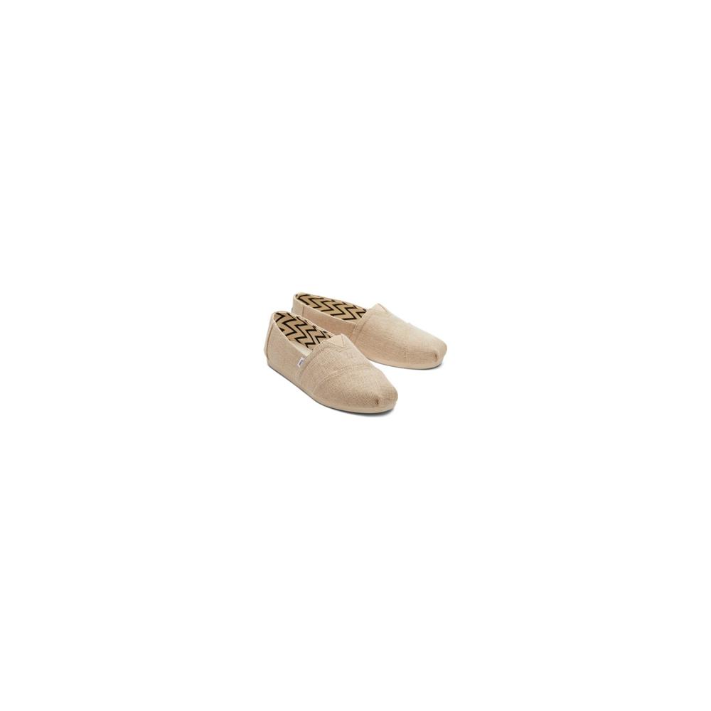 Toms Alpargata Natural Mens Slip-on Shoes 10018736 in a Plain  in Size 8