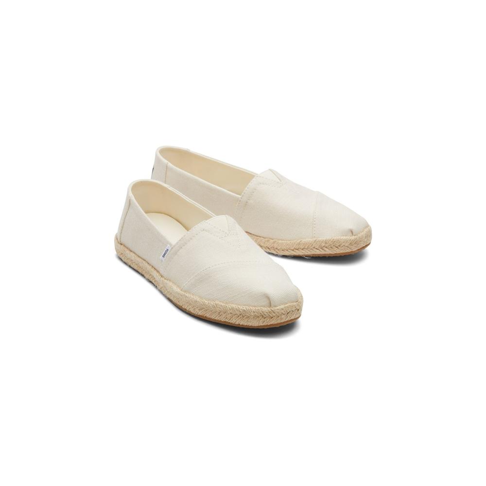Toms Alpargata Rope Natural Womens Comfort Slip On Shoes 10019682 in a Plain  in Size 6