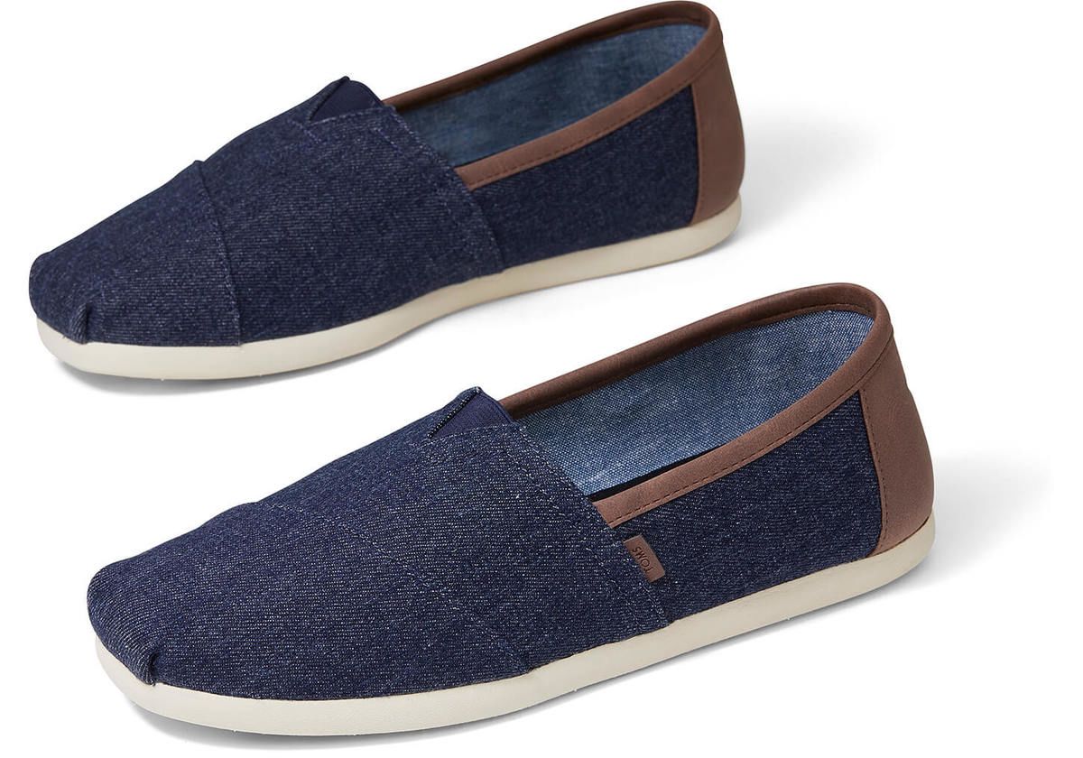 Toms Classic Venice 10014455-70 Navy Slip-on Shoes