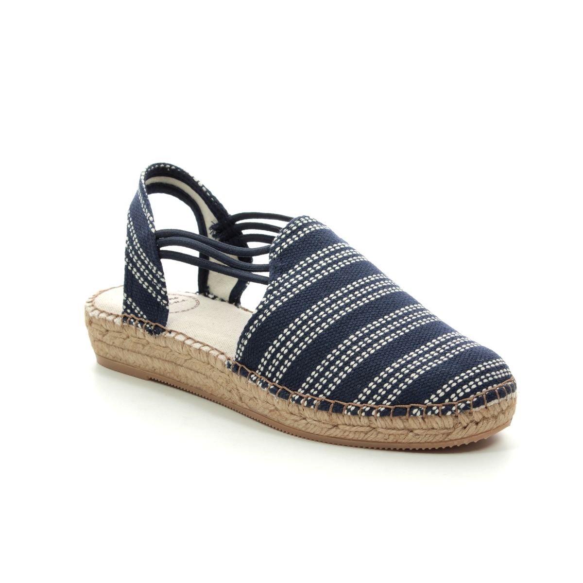 Toni Pons Norma In Navy 9103-70 In Size 40 In Plain Navy